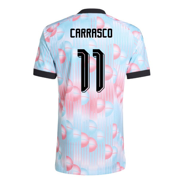 2026-2027 Belgium Authentic Away Shirt (Carrasco 11)-SoccerKits Hub | Buy Soccer Jerseys Online